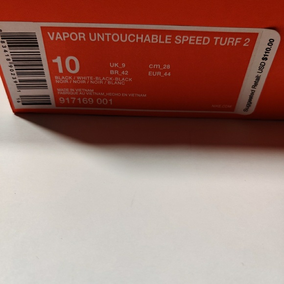 Nike Vapor Untouchable Speed Turf Football Cleats - Picture 8 of 8